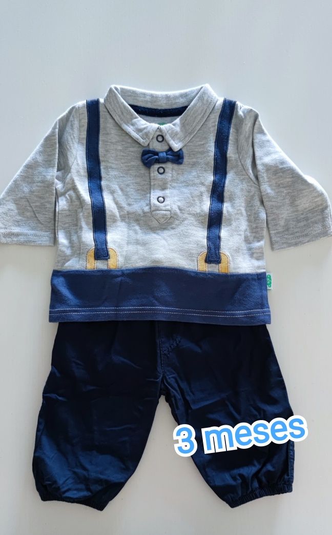 Conjunto bebé 3-6 meses