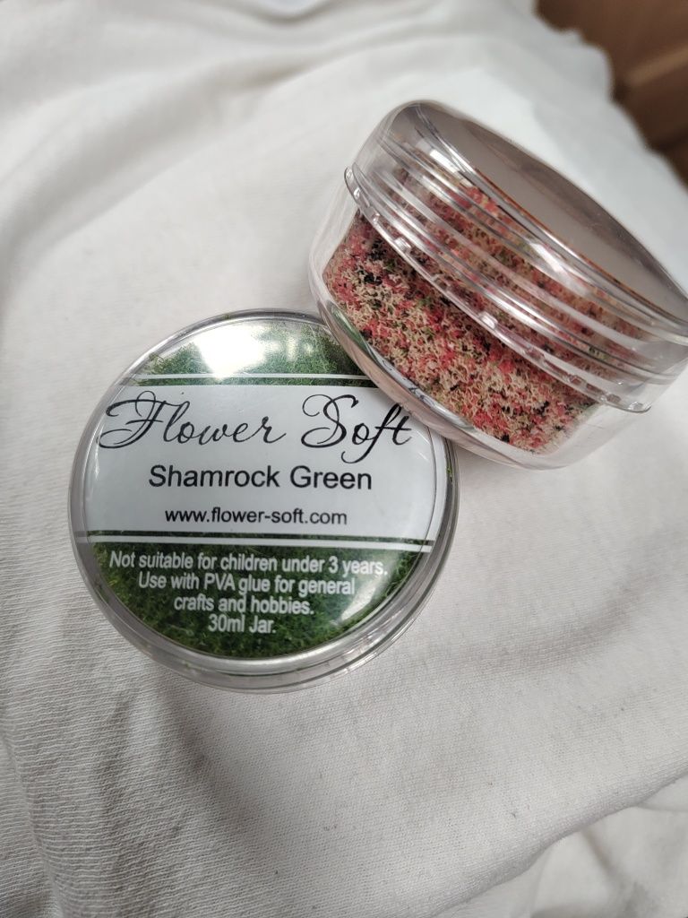 Flower soft tekstura do kartek i pompony