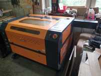 Laser / Ploter laserowy CO2 50 x 70 60W , dodatkowa tuba  - WARTO!