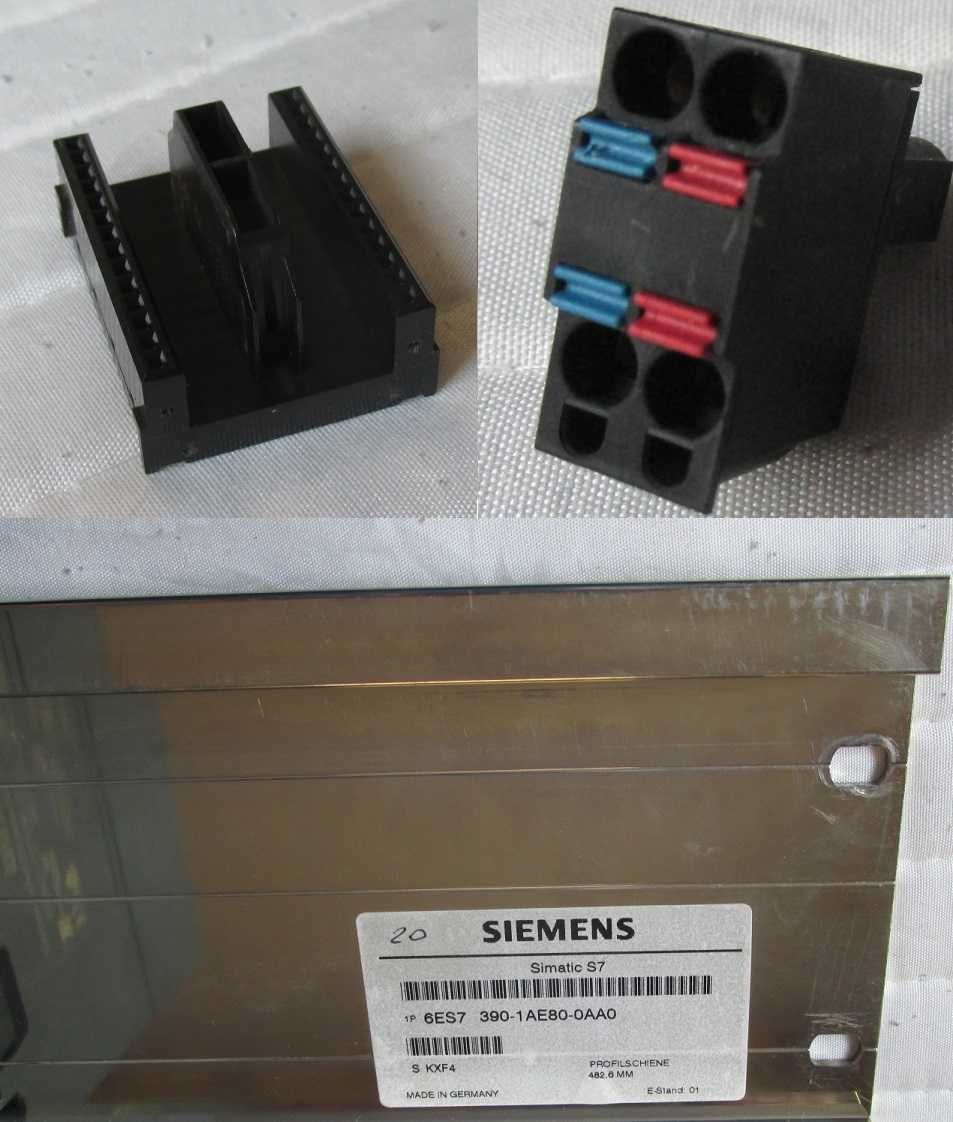 SIEMENS SIMATIC S7 analogowo/cyfrowa - (kompletna szyna) - używana
