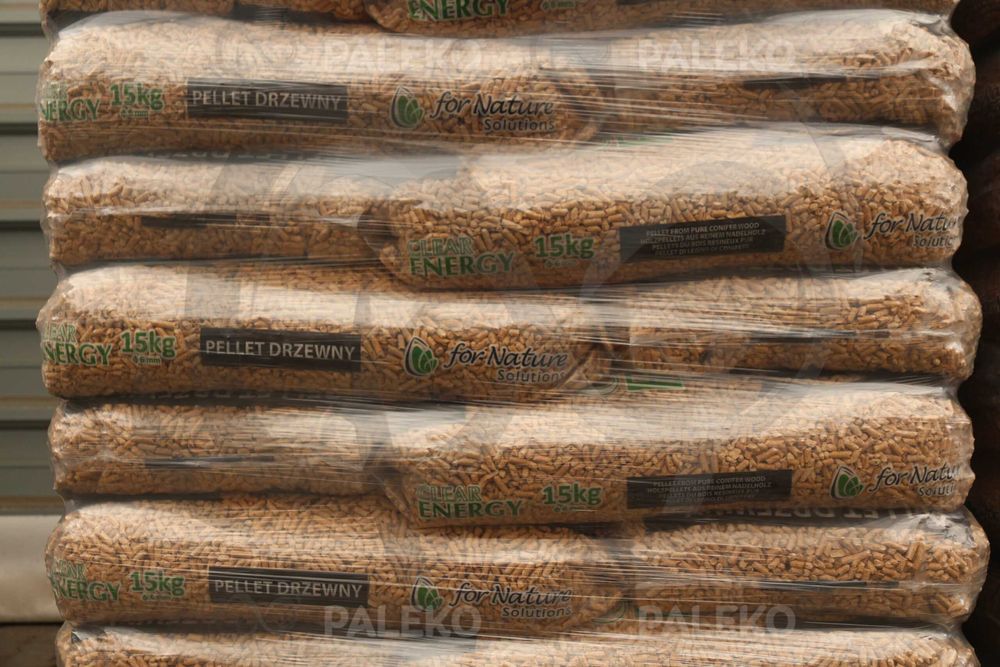 Pellet drzewny Clear Energy – 6mm ENplus A1, DINplus Bydgoszcz