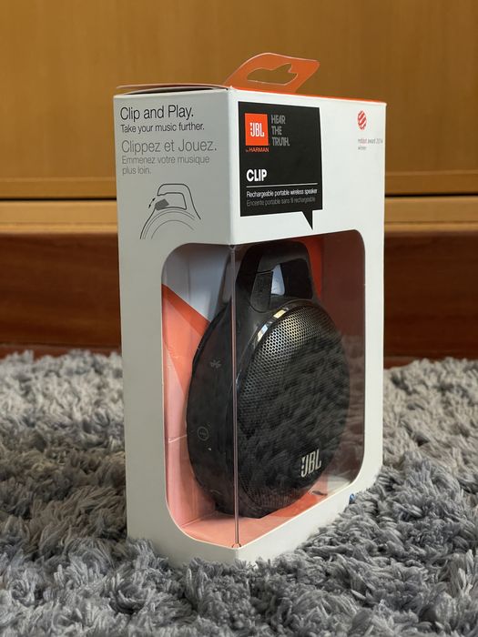 Coluna Bluetooth JBL Clip Como Nova na Caixa Original