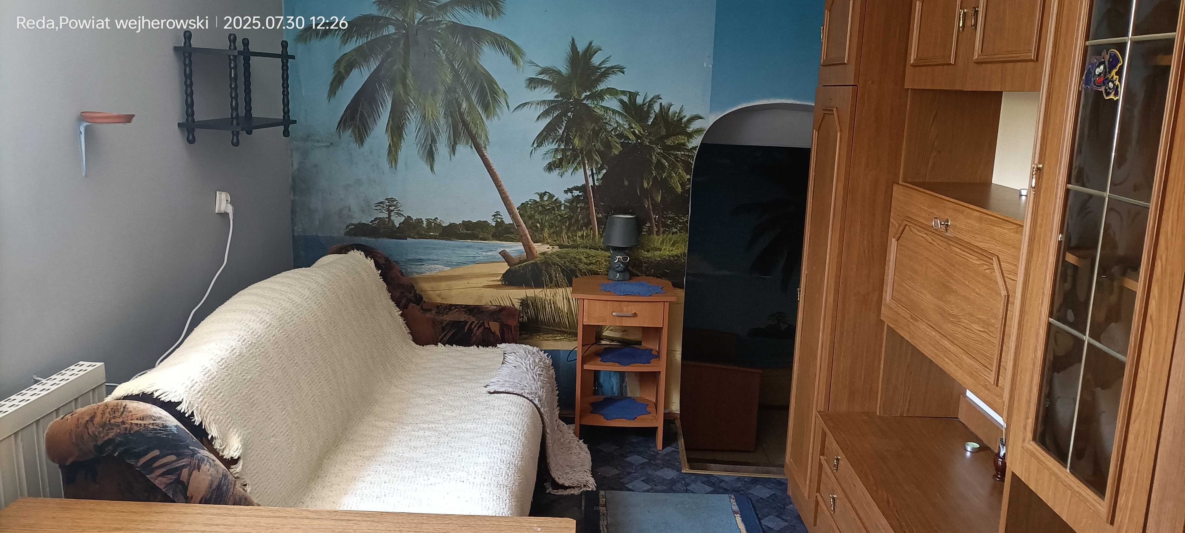 Kawalerka Reda 30 m2 w domu jednorodzinnym z osobnym wejściem