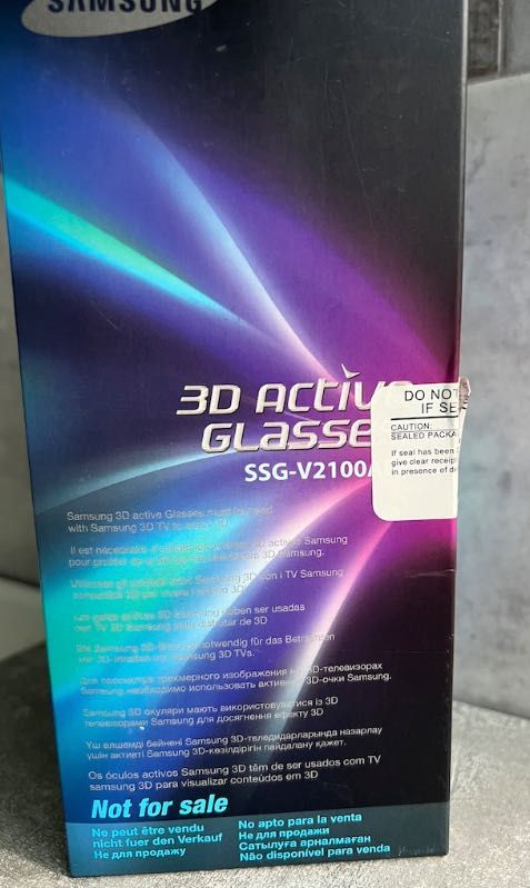 Óculos 3D Ativos Samsung SSG-V2100AB