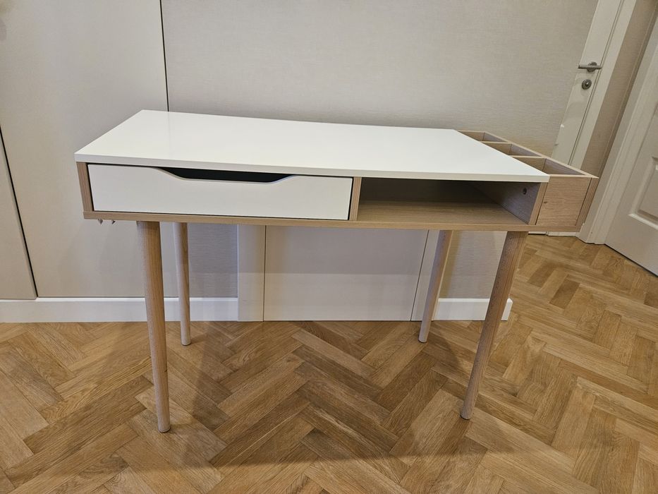 Biurko stolik w stylu skandynawskim stół szuflada