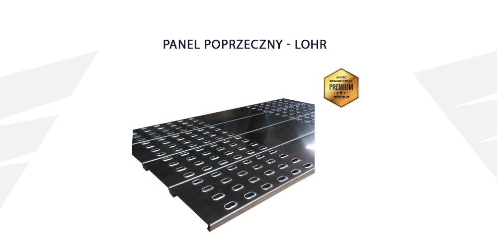 Panel aluminiowy podłgowy na lawetę najazd - TYPU LOHR