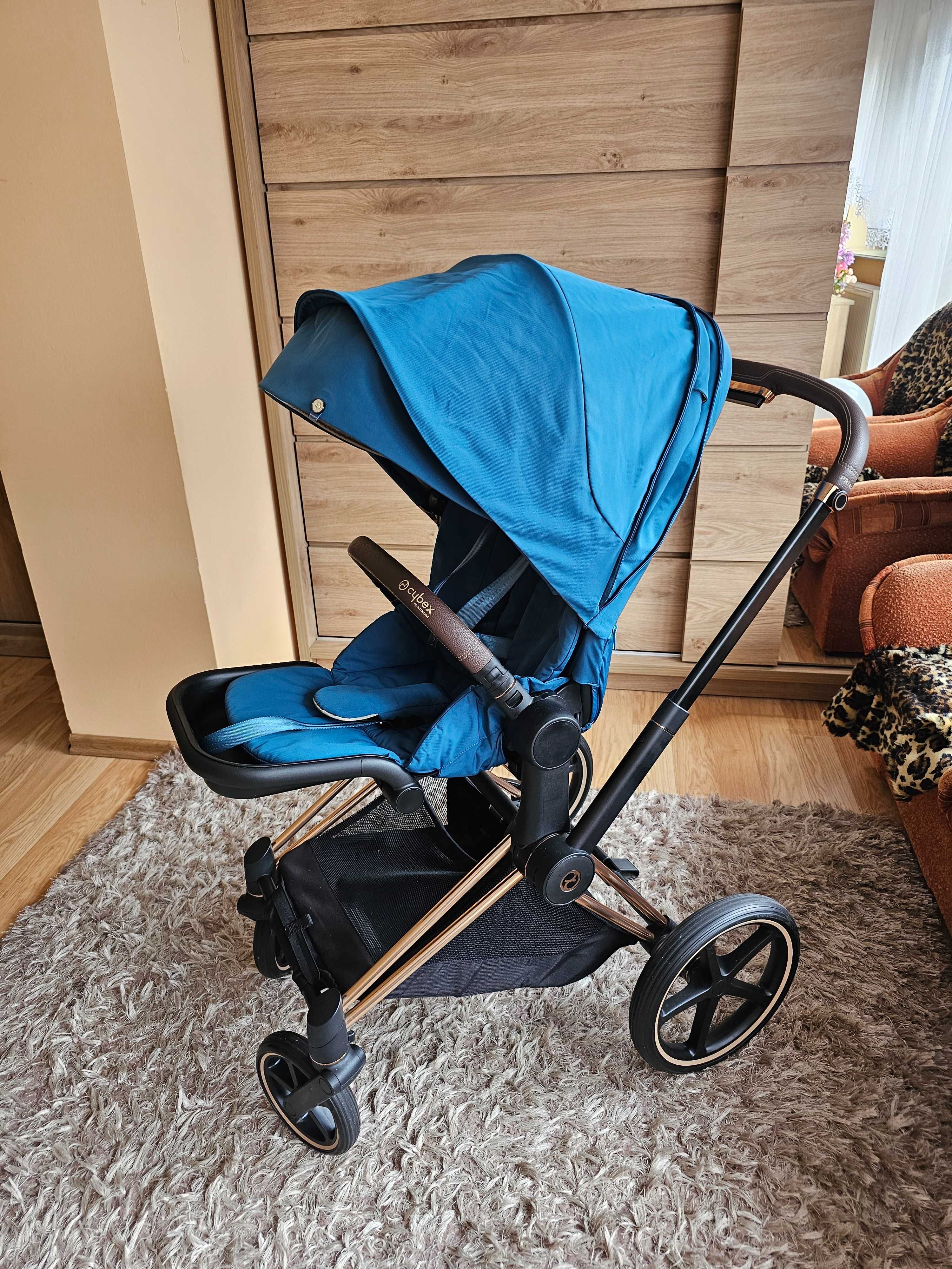 Cybex priam 4.0 leaf green z dodatkami