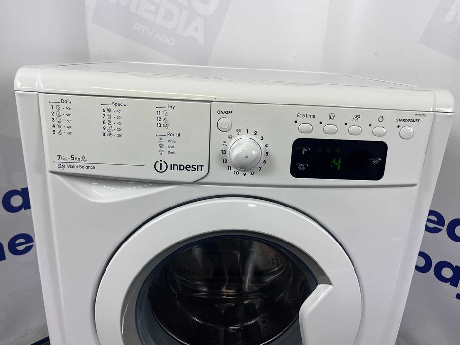 Pralka-Suszarka Indesit 7/5 kg/1000 ob /A /Dostawa/Gwarancja