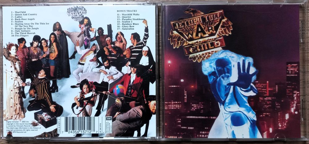 Jethro Tull Warchild remaster