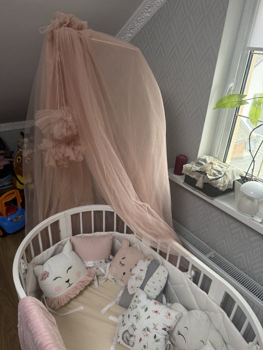 Ліжечко трансформер ліжко з маятником