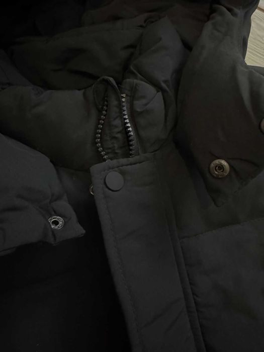 Дитячий теплий пуховик Zara дитяча зимова куртка подовжена зара 116 см