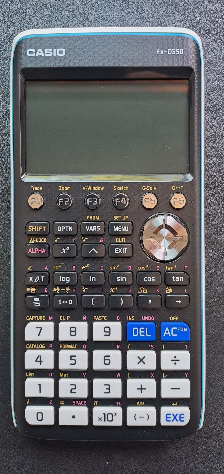 Calculadora Gráfica Casio FX-CG50 – Modo Exame, Colorida, 3D
