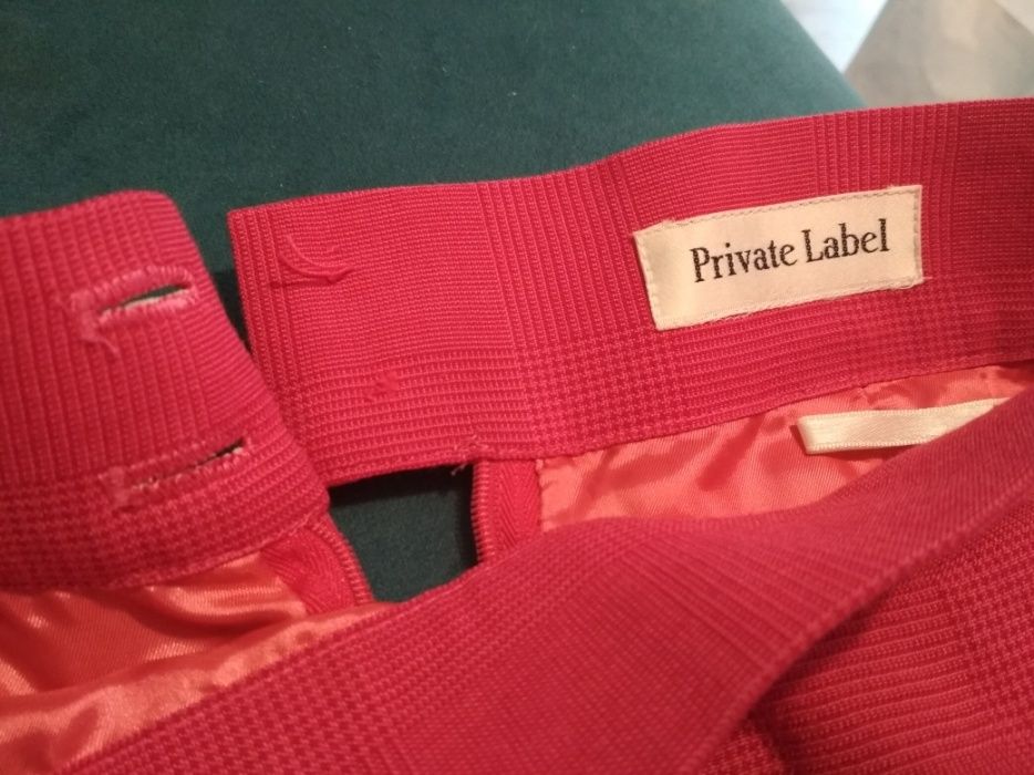 Oryginalna włoska różowa spódnica private label