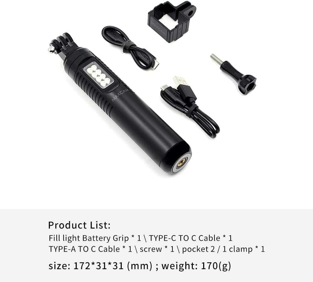 Uchwyt ładujący GoPro power bank MAXCAM