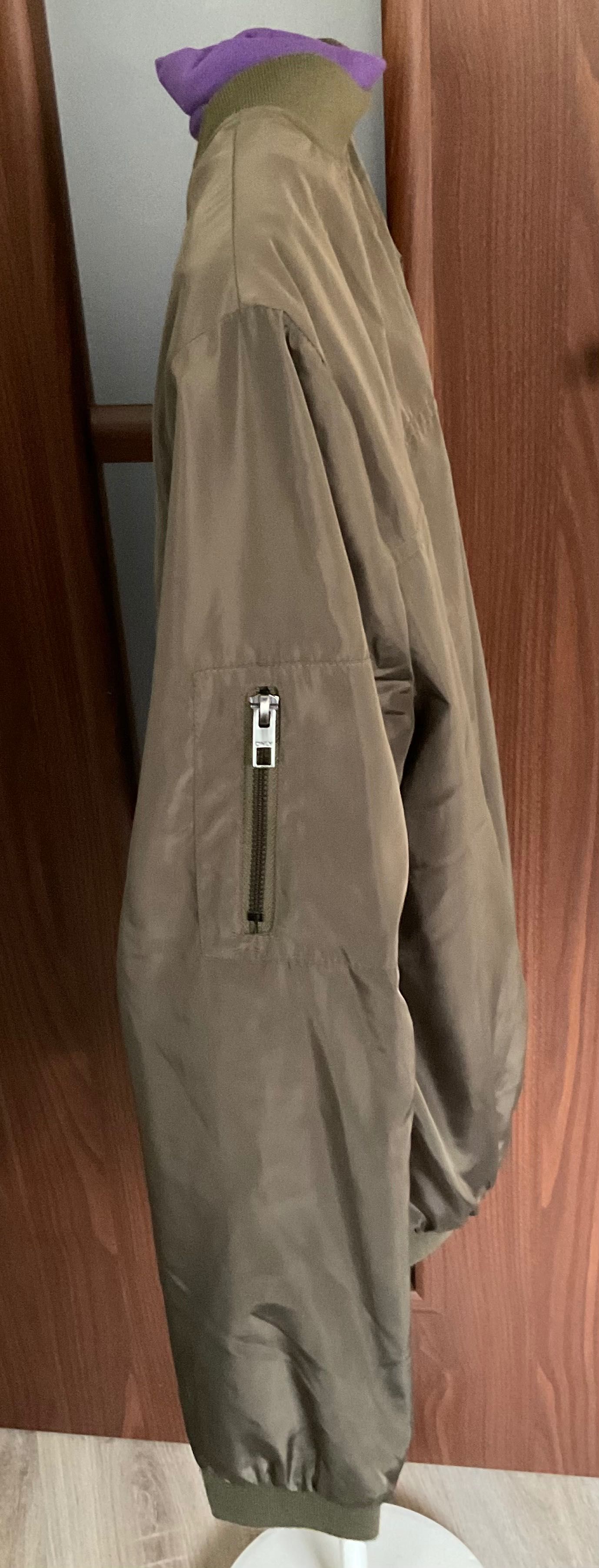 kurtka bomberka Only XL/42  Kolor khaki nowa bez metki