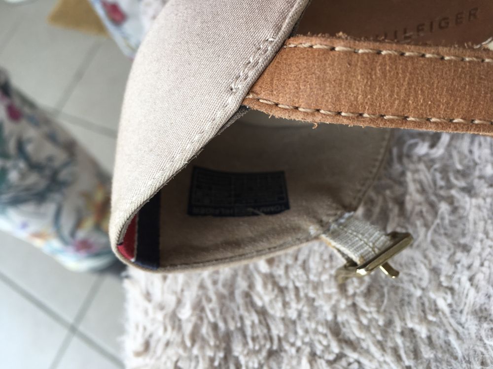 Sandały na koturnie tommy Hilfiger
