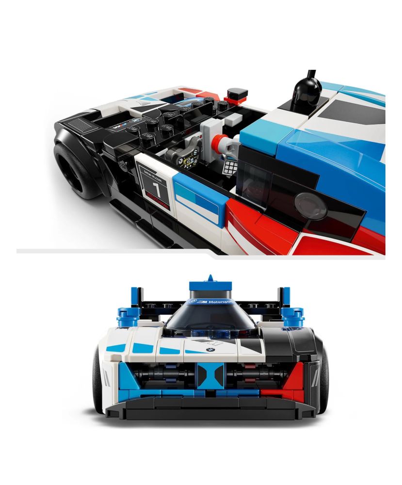 Lego Speed ​​Champions Гоночні автомобілі БМВ M4 ГТ3 та БМВ M