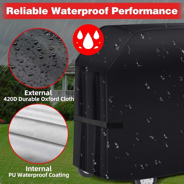 накриття чохол для барбекю гриля SPGOOD водонепроникний 147x61x122 см