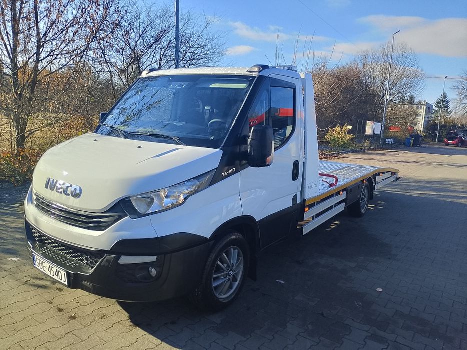 Iveco Daily Autolaweta Pomoc Drogowa Nowy Najazd Stan BDB