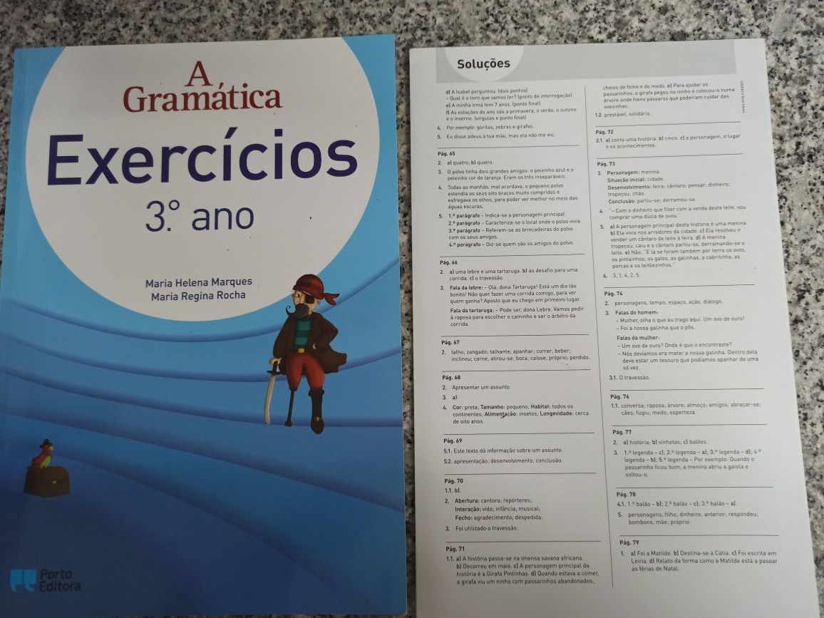 Livro apoio a gramática 3 ano