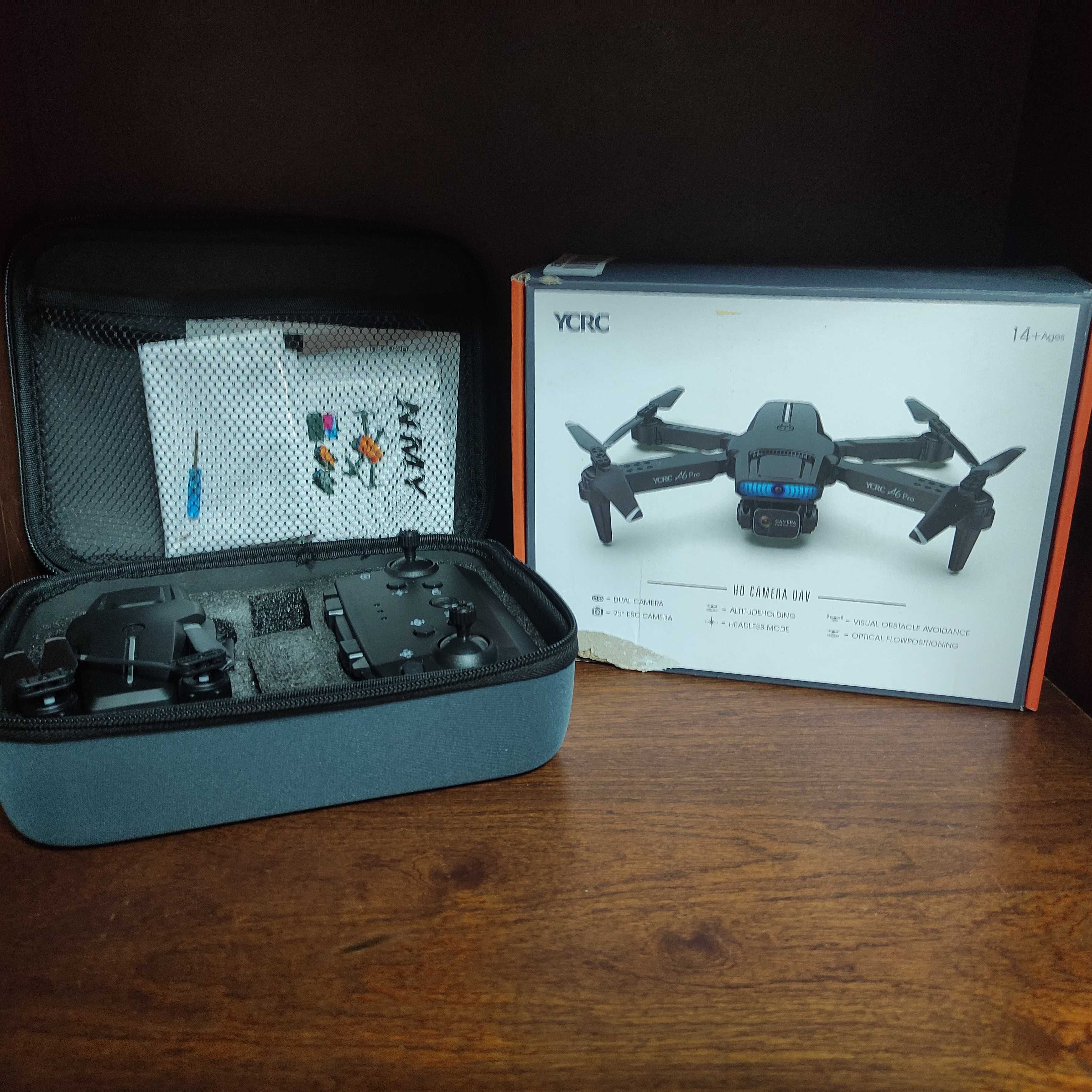 RC YCRC A6 PRO Квадрокоптер WIFI FPV Дрон із 4K ESC Dual камера
