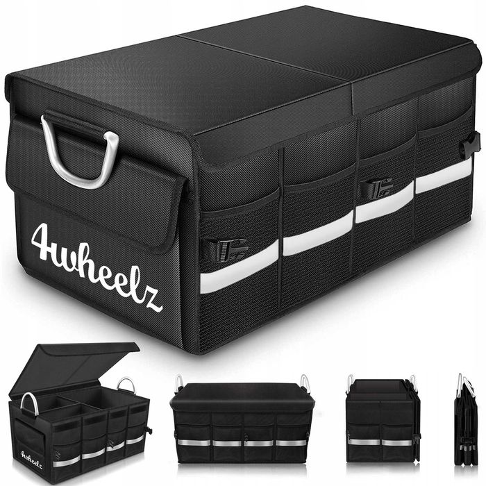 Torba Bagażnikowa 60 cm – Organizer Składany, Wodoodporny Samochodowy