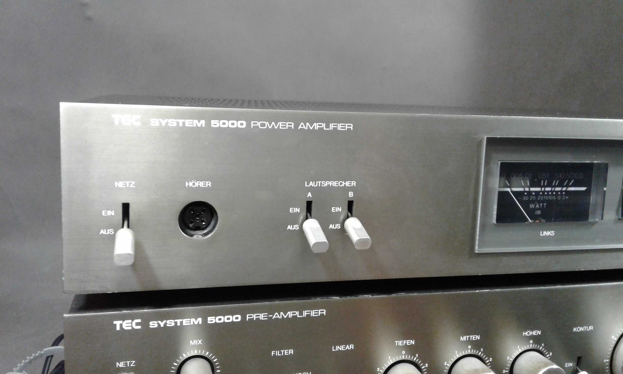 TEC SYSTEM 5000,tuner ,końcówka ,preamp