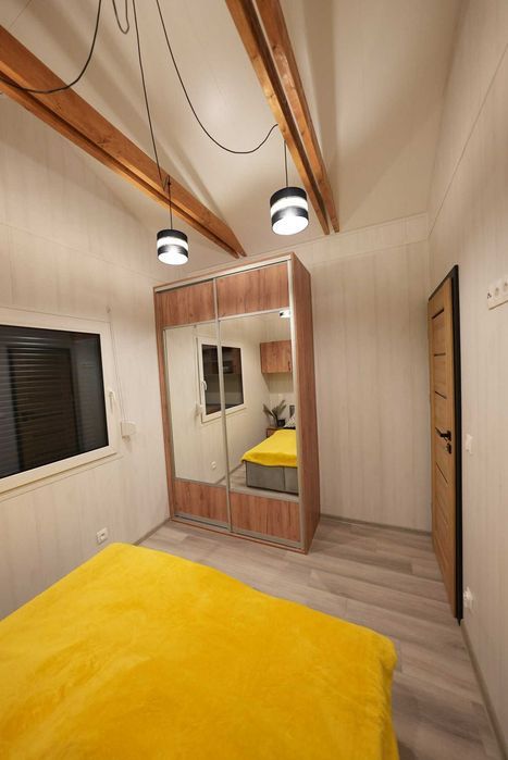 Dom całoroczny Nowoczesna Stodoła MiLANO 48+14 m2-domek mobilny!