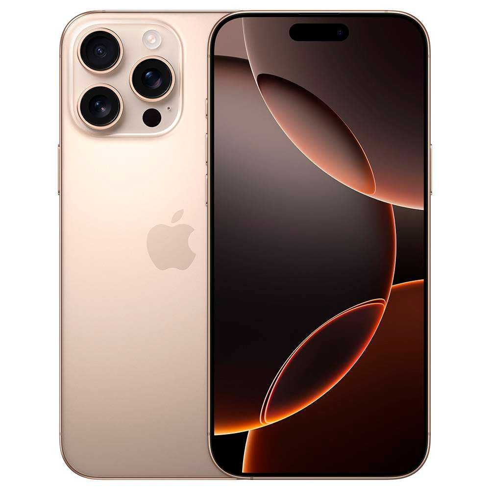 Apple iPhone 16 Pro Max 256GB (Desert) - SELADO - 3 ANOS DE GARANTIA