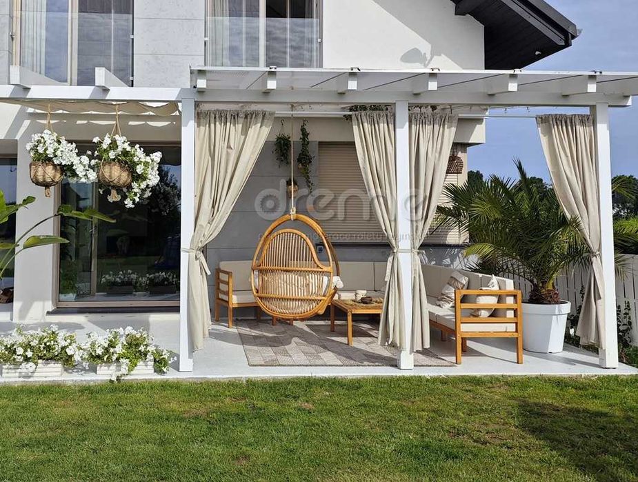 Zasłony ogrodowe na wymiar wodoodporne szelki tunel taras zasłona