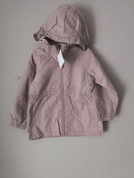 Bawełniana parka kurtka H&M 104 jesień