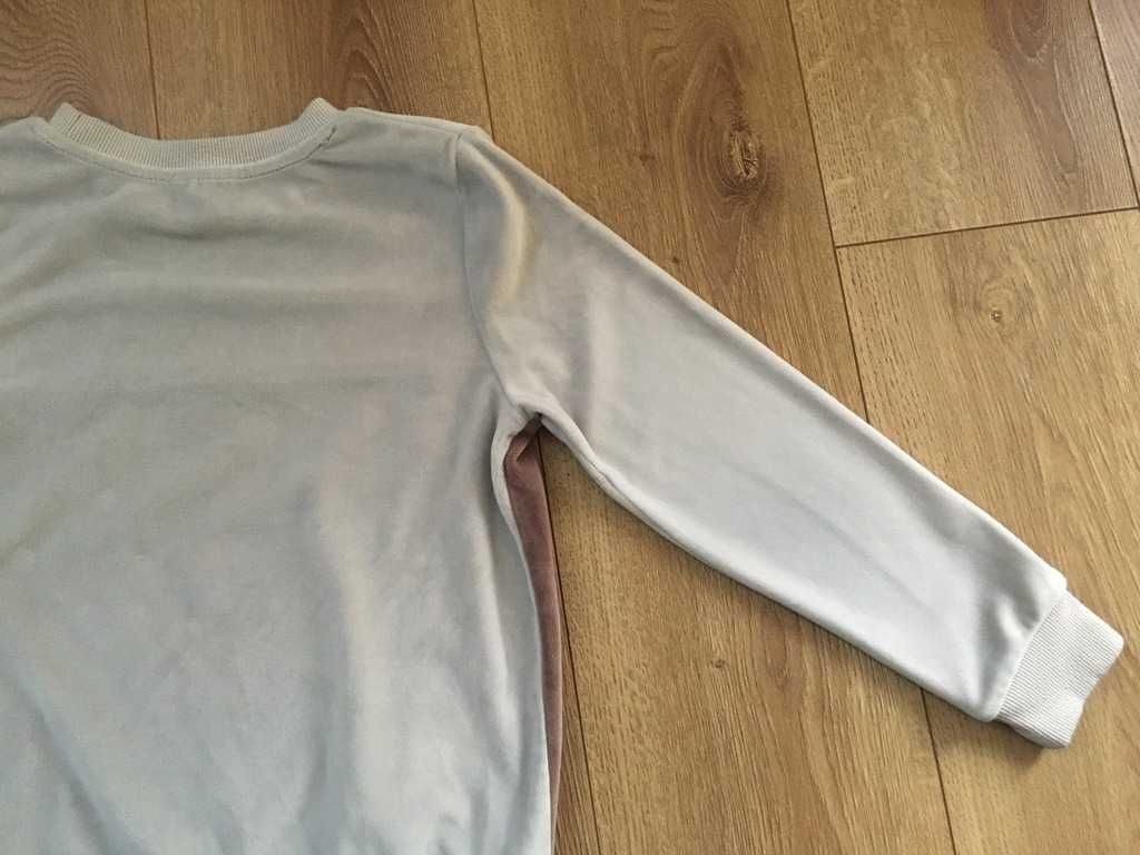 Bluza welurowa dziewczęca Bekkin rozm. 134