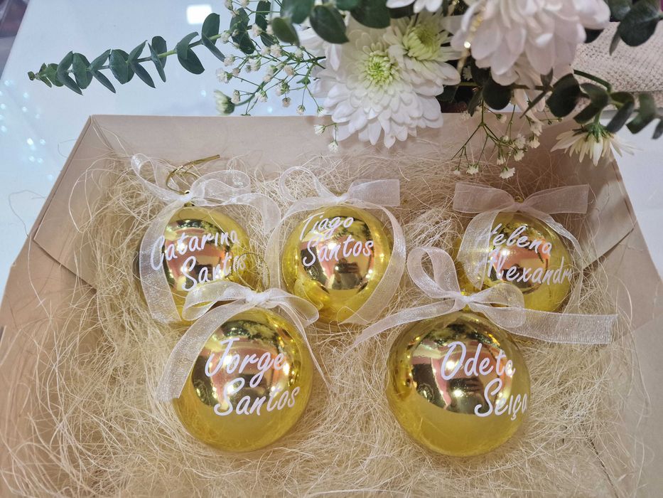 Bolas de Natal Personalizadas