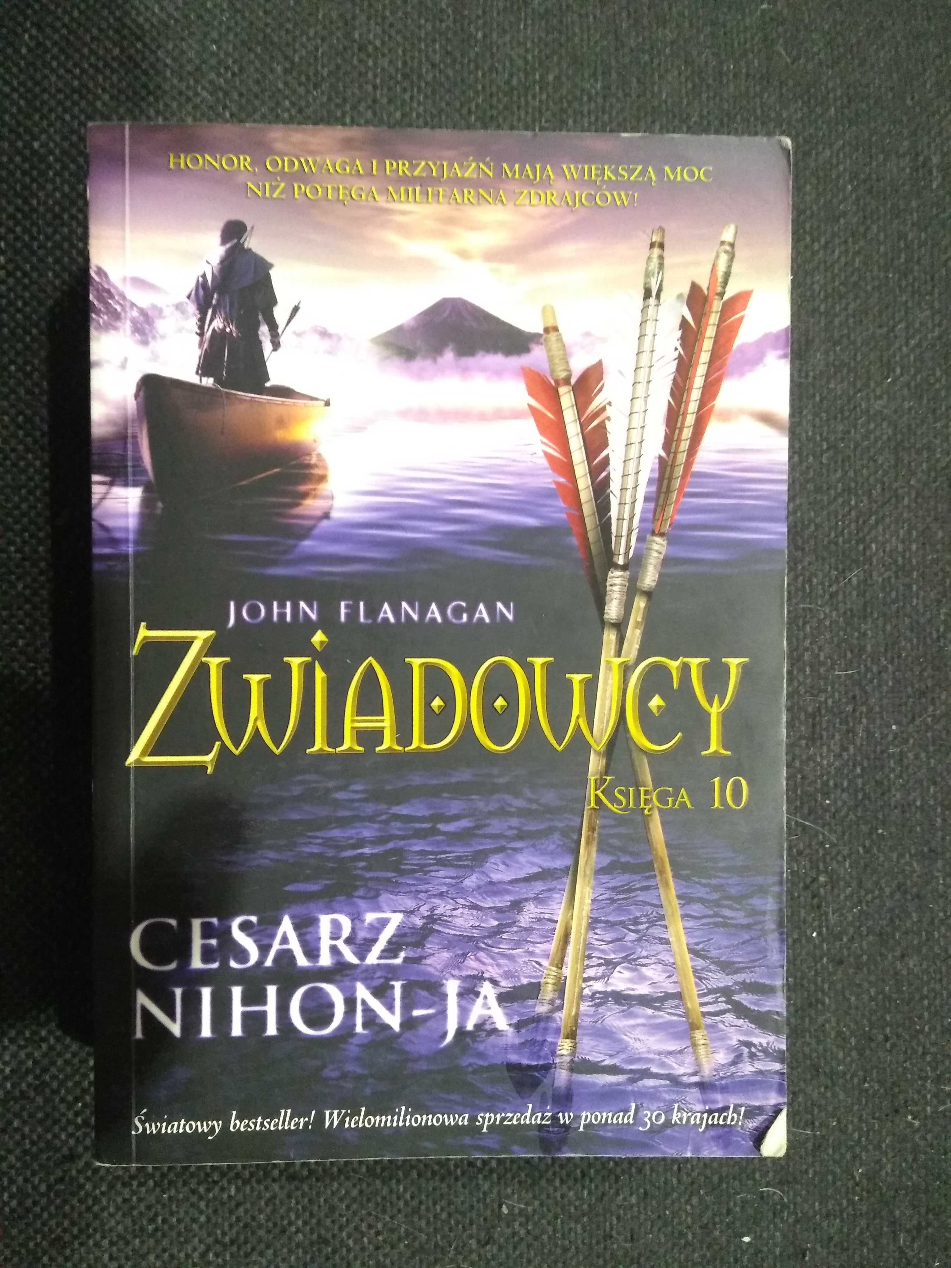 Dobra książka - Zwiadowcy cesarz Nihon-ja J.Flanagan (P64)