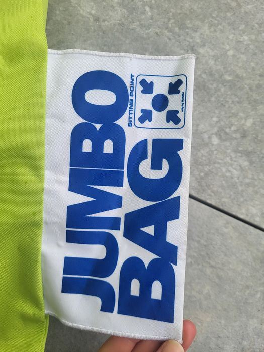 Poduszka pufa fotel worek z granulatem styropianowym Jumbo Bag 140x180