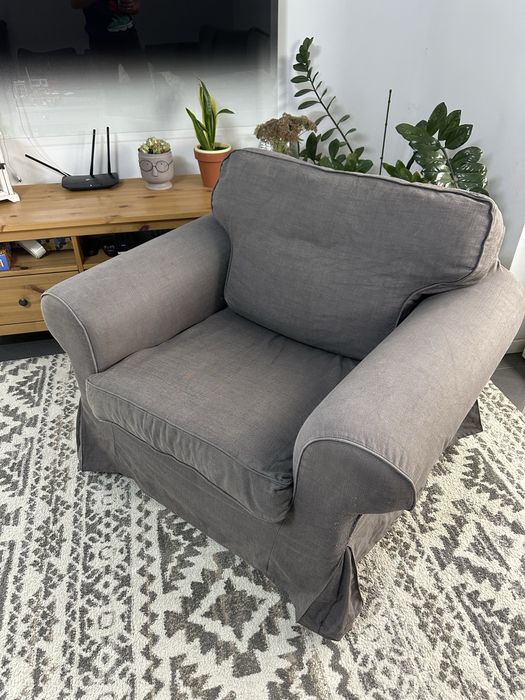 Sofa Ektorp oraz Fotel