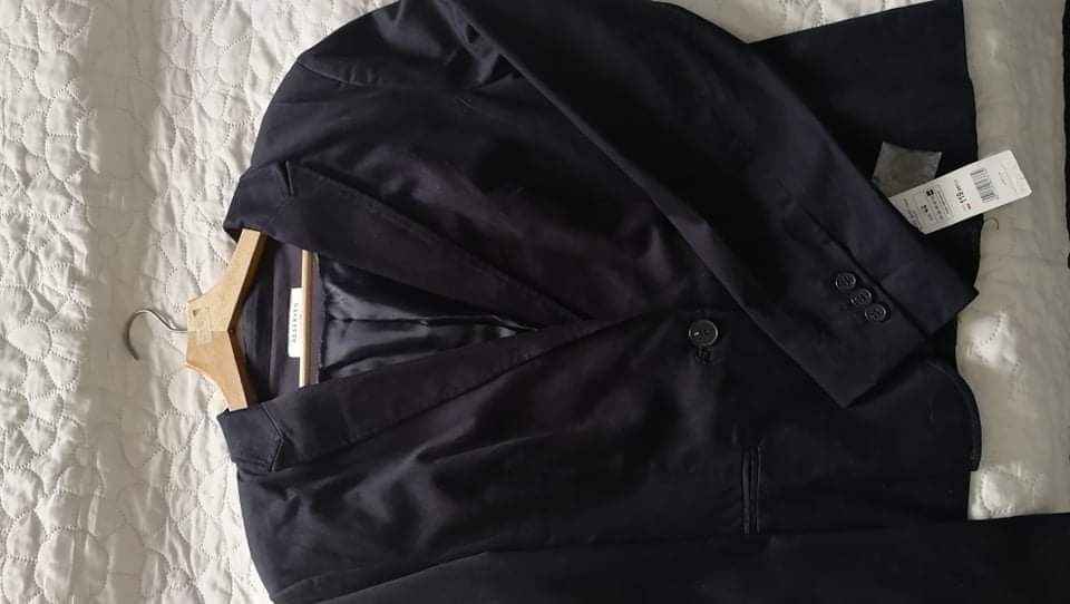 Czarna marynarka Reserved rozmiar 44