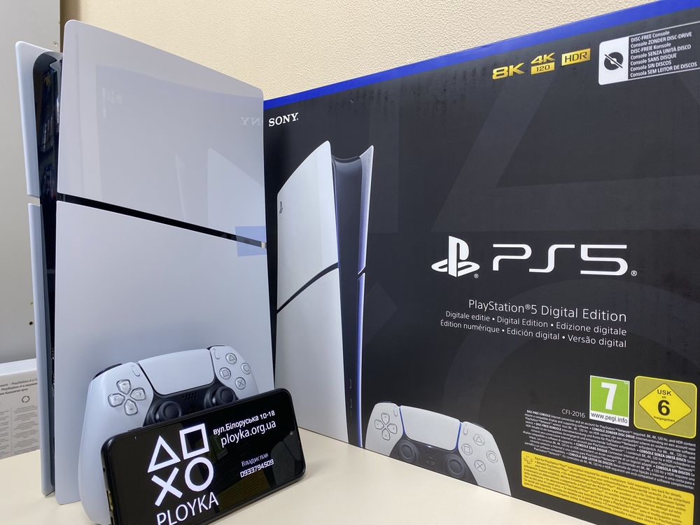 Магазин! PlayStation 5 Slim +ігри (обмін на PS4)