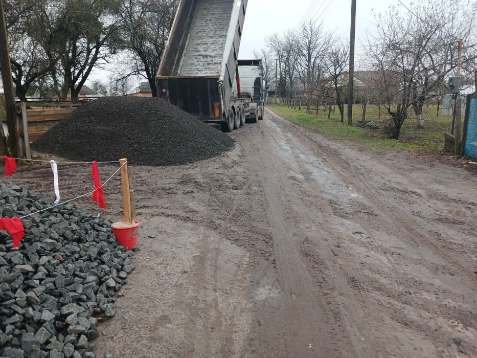 Пісок щебінь відсів