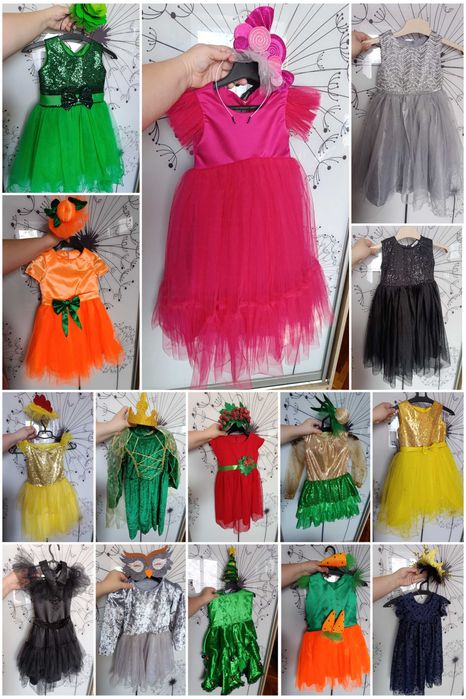 ПРОКАТ костюм зайчик білка лисиця мишка їжак сорока жабка півник гриб