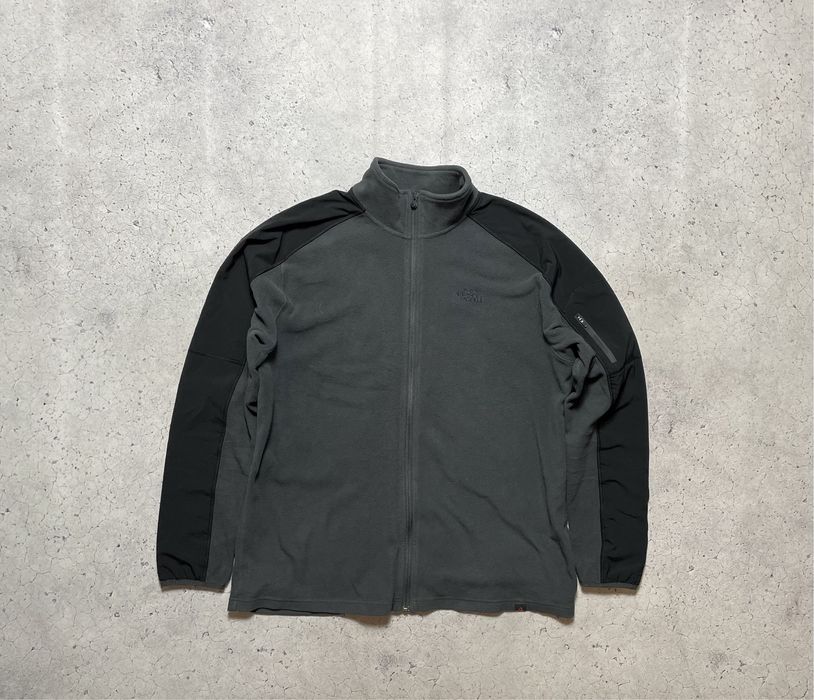 Мужская Флисовая Кофта На Замку TNF The North Face Polartec Ориг XL