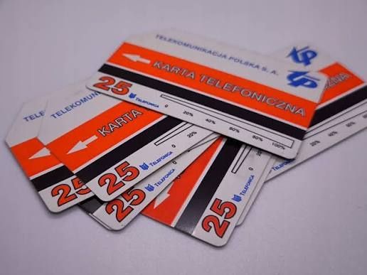 Karty telefoniczne 200szt.