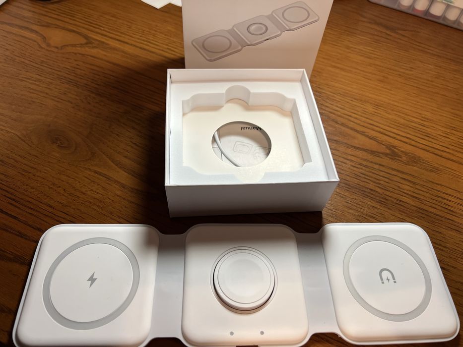 Навушники AirPods Pro 2, безпровідна зарядка 3в1, павербанк на MagSafe