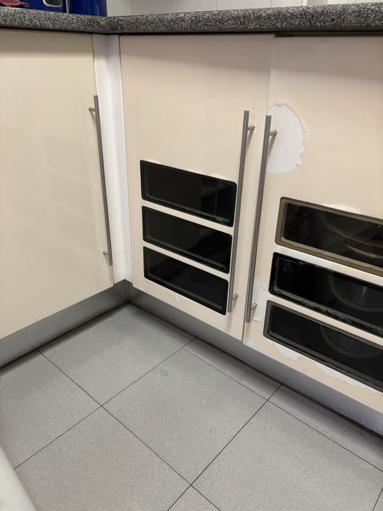 Puxadores inox escovado