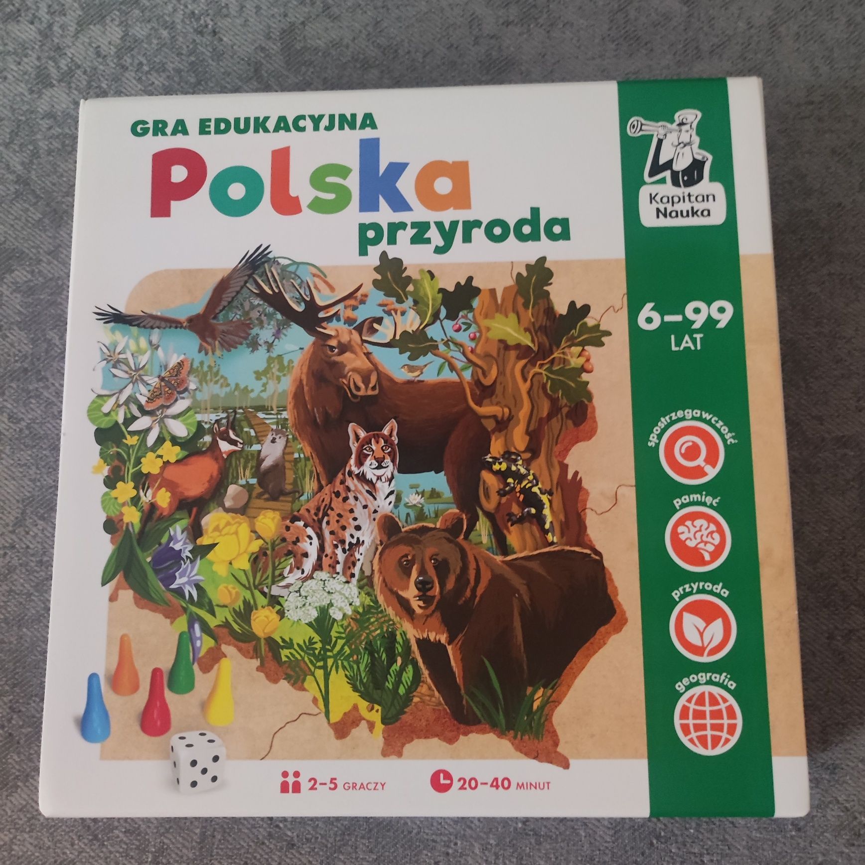 Gra edukacyjna Polska przyroda
