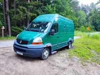 Renault Master (Mascot) przerobiony na kampera, kampervan
