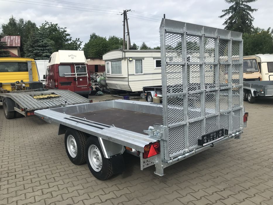 Wynajem Przyczepa pod minikoparke 2700 dmc