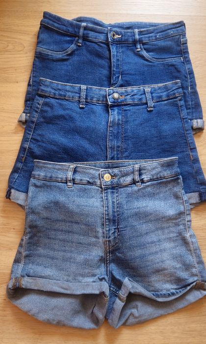 Шорти джінсові жіночі б/у.