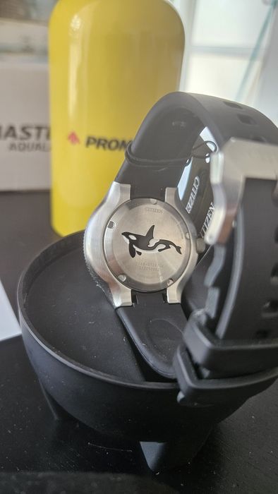 Citizen  Orca BN2030 – Eco-Drive , novo com caixa e cilindro