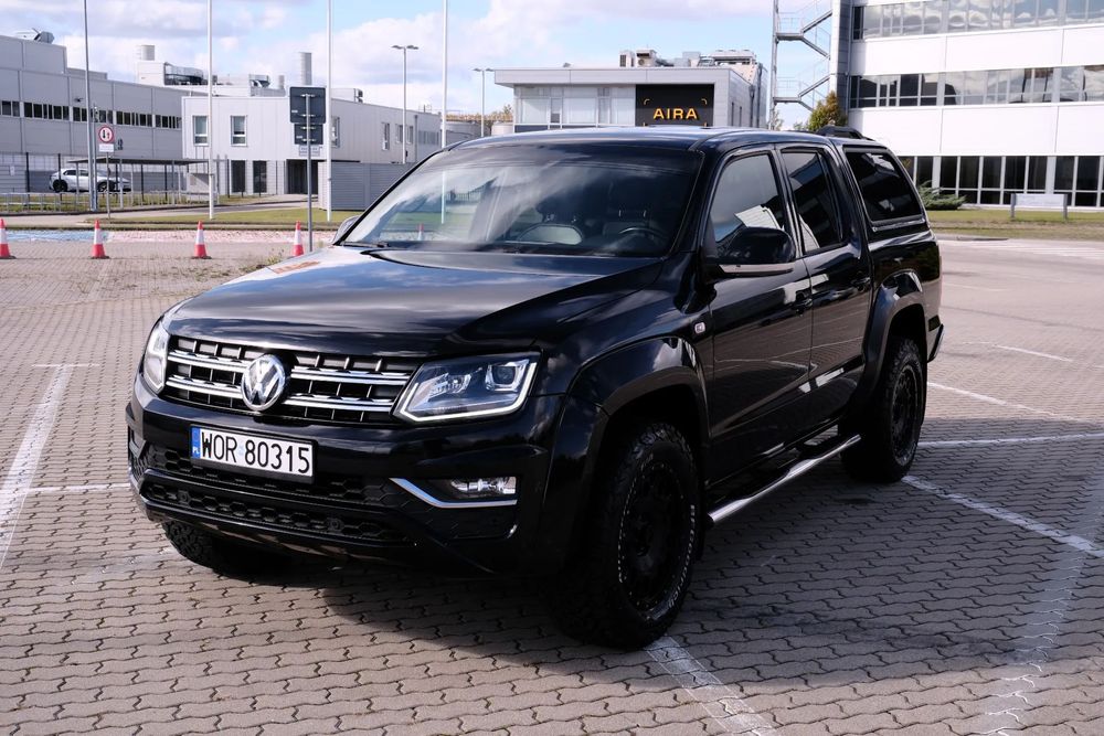 Volkswagen Amarok 4motion Higline - bezwypadkowy, hak 3,5t , webasto, full opcja